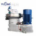 Yulong Pellet Mill Machine presionando aserrín de álamo